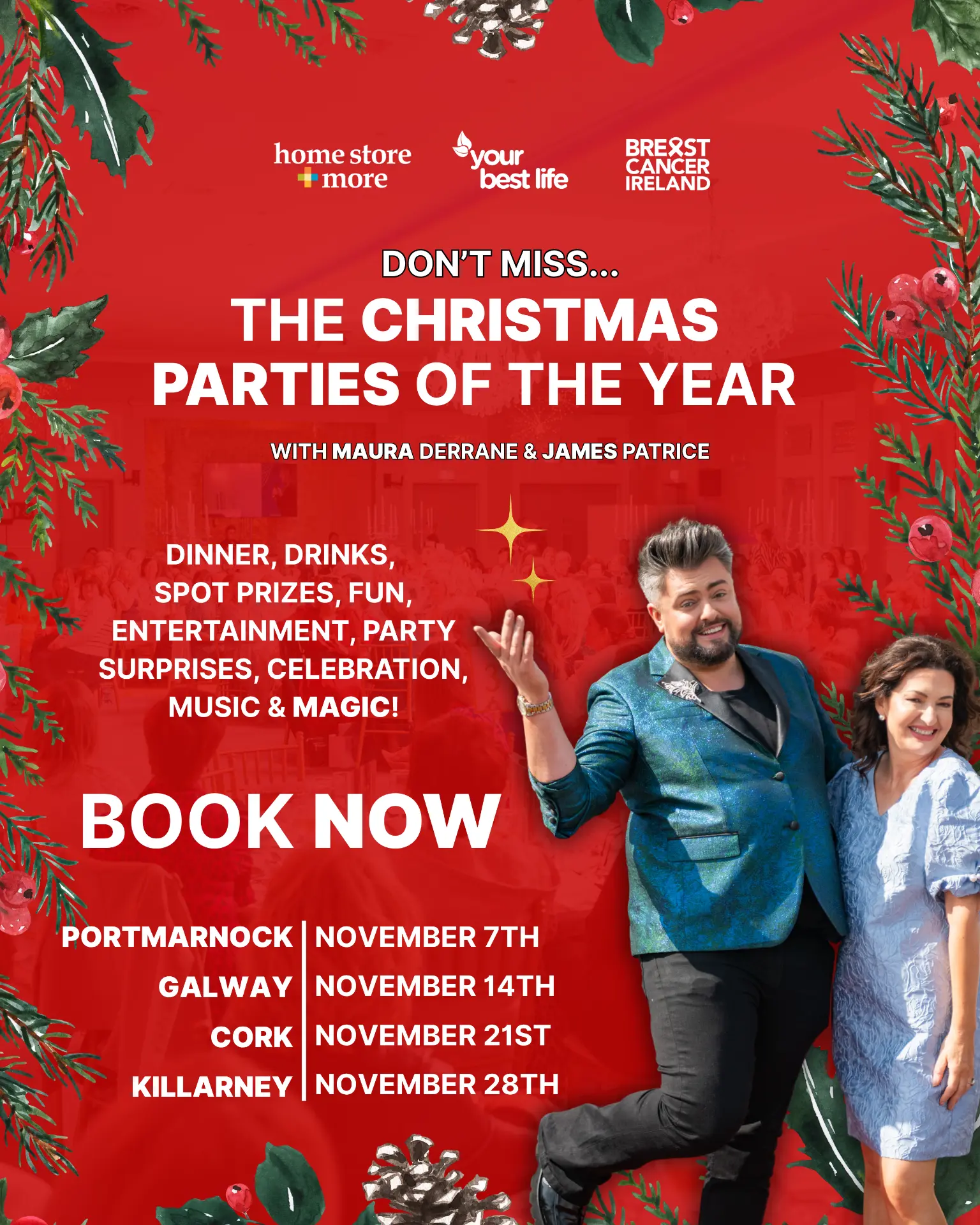 Christmas Parties 2025 poster